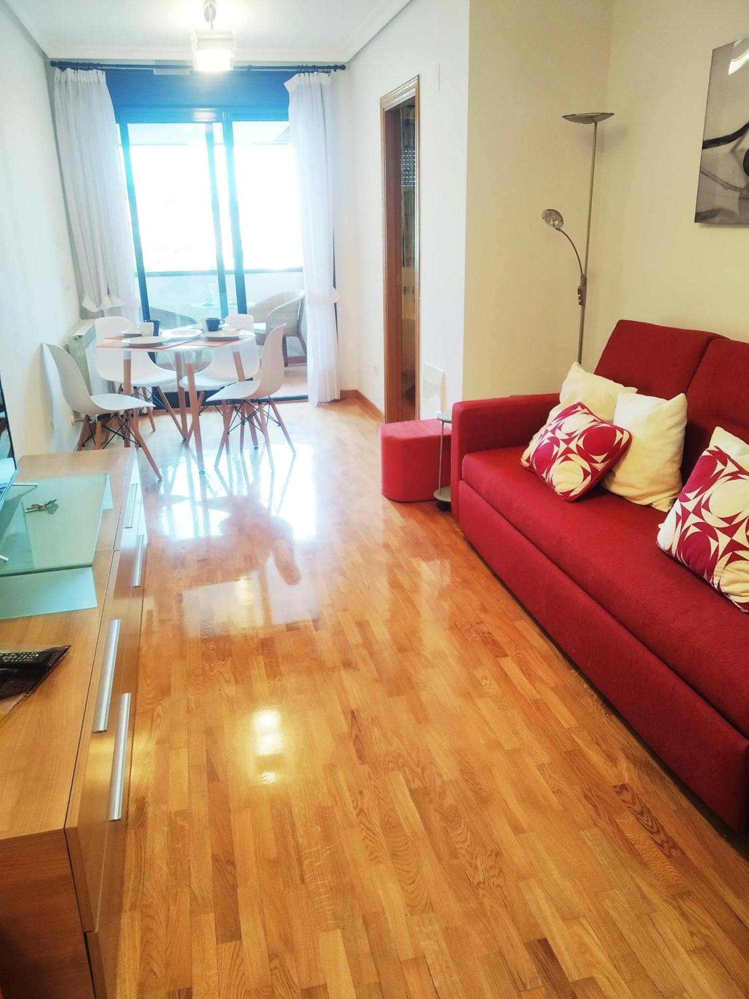 Hikari, Centro Luanco Con Parking Apartment Bagian luar foto